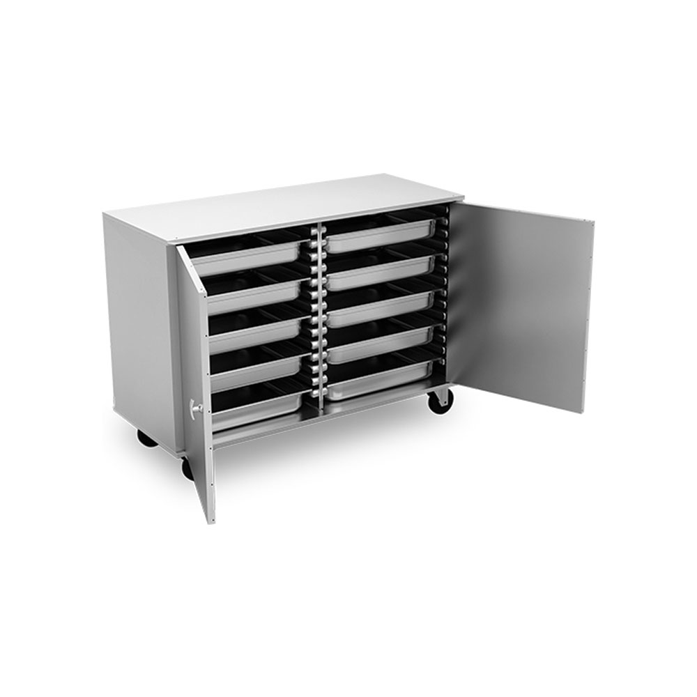 Material Trolley with Drawers