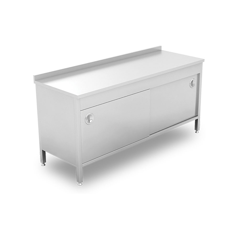 Medical Utensil Table with Cabinet