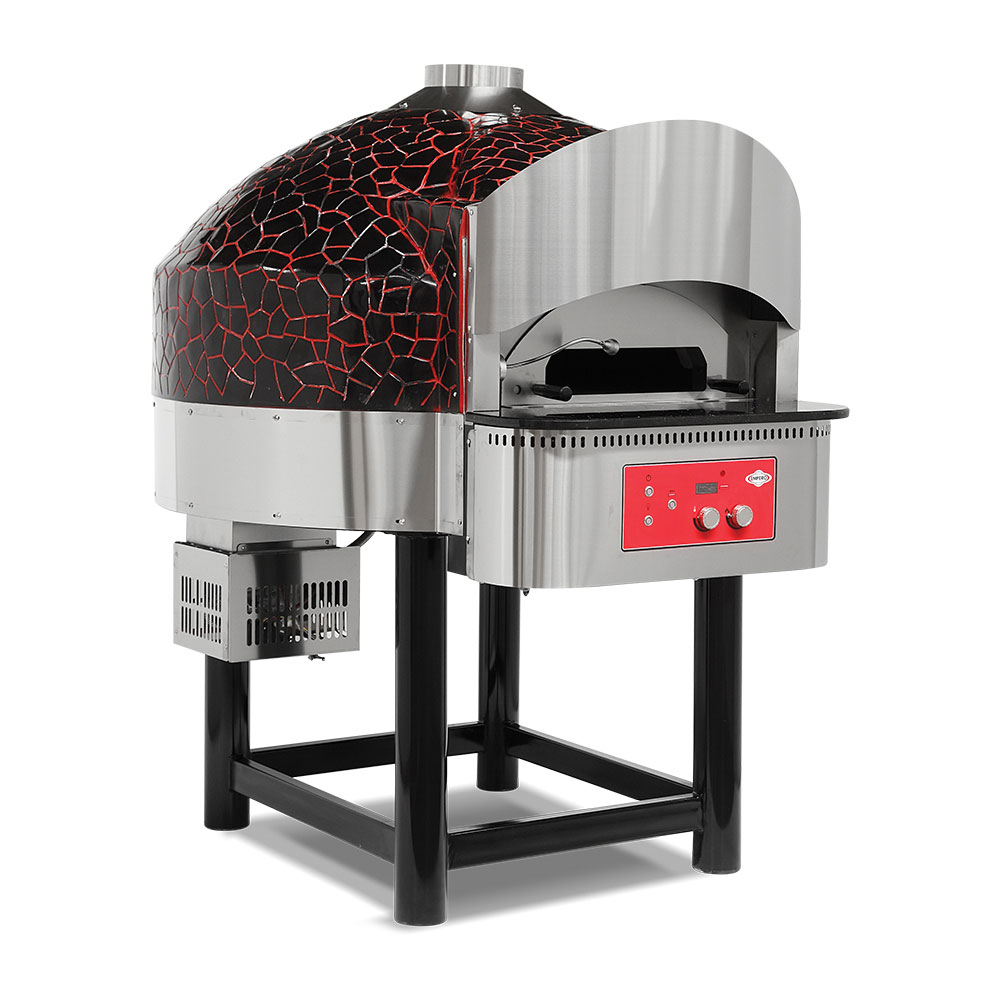 Gas Rotating Base Pizza Ovens