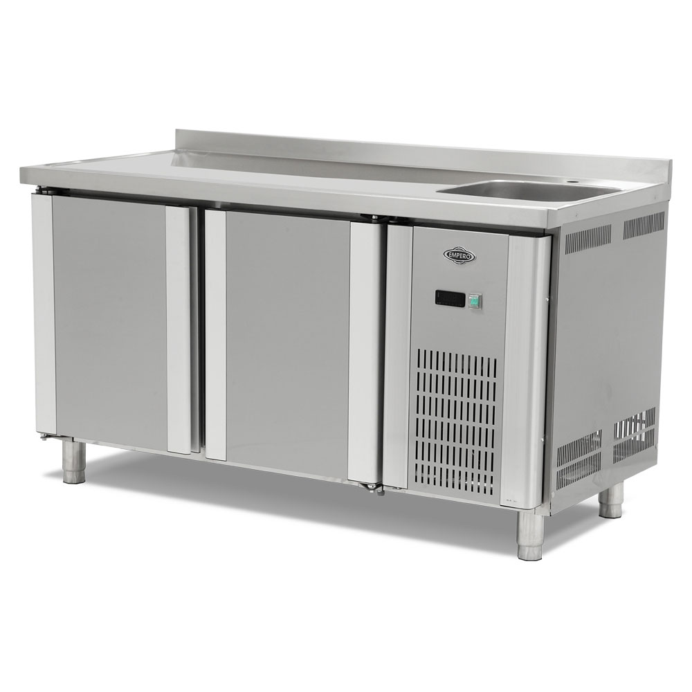 Counter Type Refrigerators with Sink (Fan Cooling)